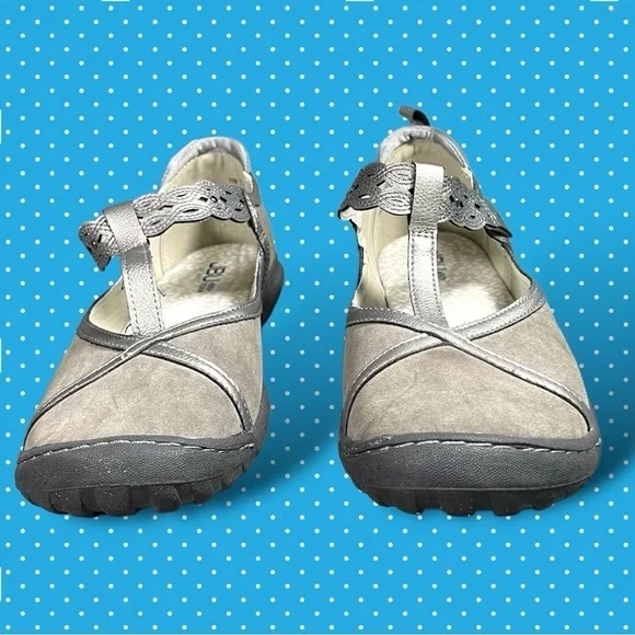 JBU By Jambu Buttercup Slip-On Mary Jane Pewter Gray Size 10 - Picture 3 of 16